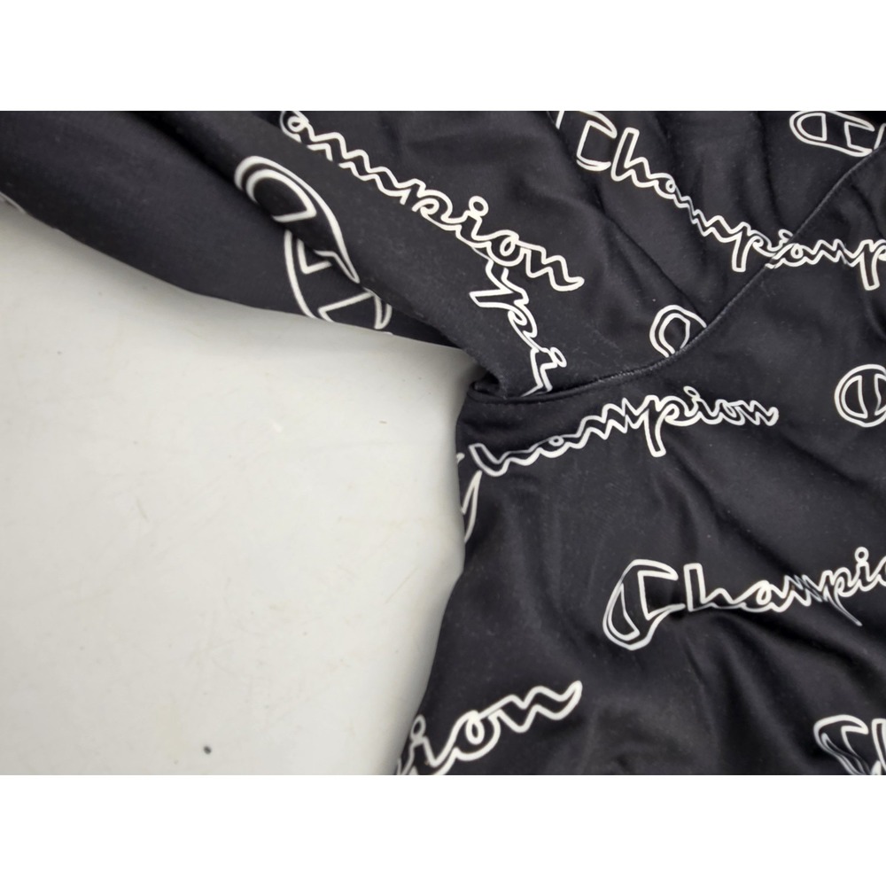 Champion Athletic Drawstring Pants Pattern Black White Medium Mens Women's - Picture 13 of 14